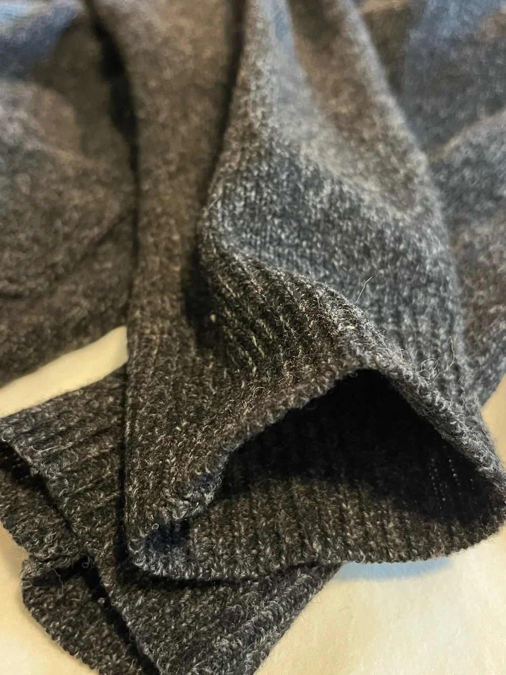 J Crew Cardigan | 100% Lambs Wool | Dark Gray | Small